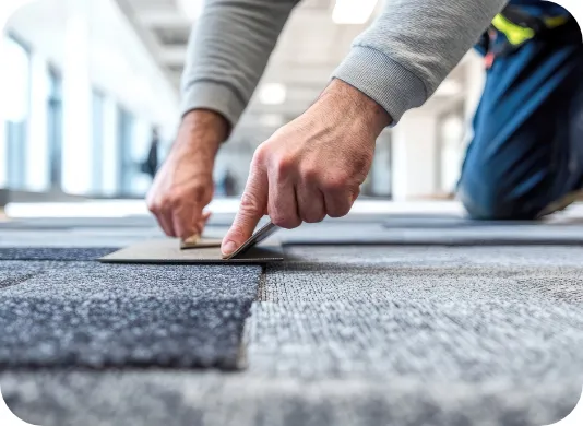 床材の貼替や天井貼替工事